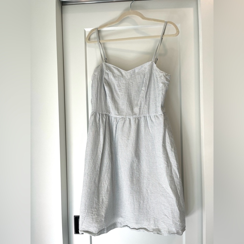 Vintage Ann Taylor Loft Seersucker Dress
